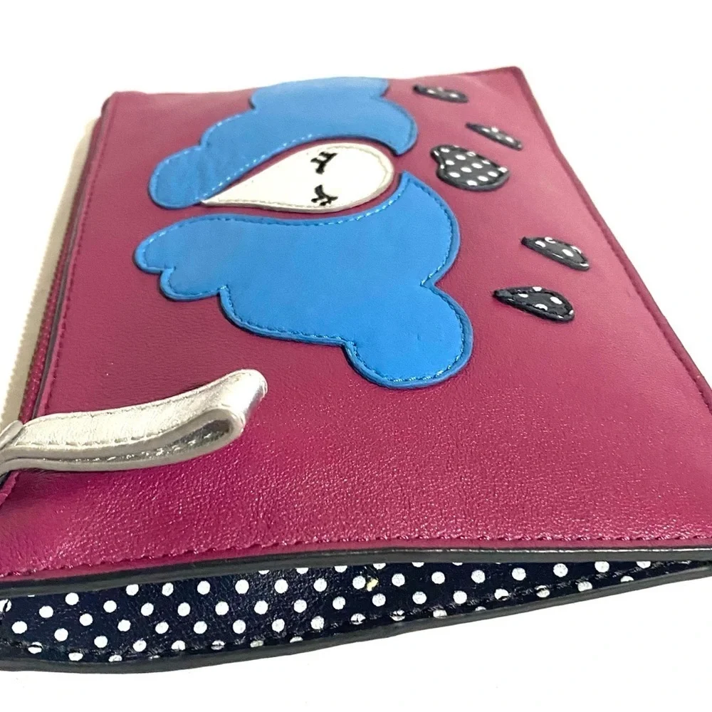 Miss Albright Pink and Blue Clutch